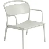 Muuto Linear Steel nojatuoli Harmaa