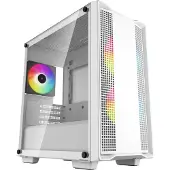 DeepCool CC360 A-RGB -micro-ATX-kotelo ikkunalla, valkoinen