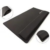 Sandberg Desk Pad Pro XXL -pelihiirimatto rannetuella, 712x350 mm, musta