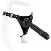 Kiotos COX COX Strap-On + Dildo Black 23cm