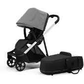 Thule Shine yhdistelmävaunut (pkt) Grey Melange/Aluminum