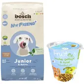 Bosch My Friend 2x12kg My Friend+ Dog Junior & Active koiranruoka