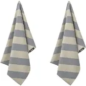 Humdakin Recycled Cotton Tea Towel - 2 Pack - Blue - 45X70CM