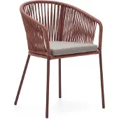 Kave Home Yanet-tuoli terrakotta