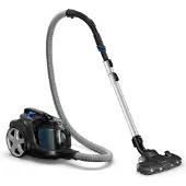 Philips FC9747/09 pölypussiton pölynimuri 900 W PowerPro Expert 2 L HEPA, musta