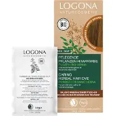 Logona Nourishing plant-based hair dye Powder Amber Brown Hiusväri 100 g