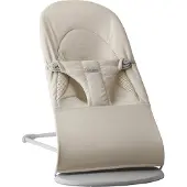 BabyBjörn Bouncer Balance Soft Woven -sitteri, jersey light beige
