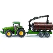 Siku John D.skogstrailer 1:50 - Multi/patterned - 310X 65X 115MM