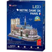 Cubicfun PUZZLE 3D Notre Dame (Light) (DA-20509)