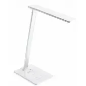 GTV Pöytävalaisin, lamppu Tritton, 6W, 340lm, 4-CCT, USB, valkoinen, LB-TRIT6W-00-DEC,