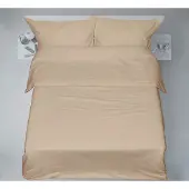 KOODI Vuodevaatesarja Ivory Cream, 150x210 cm, 2-osainen