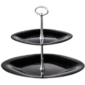 Dajar Tortinė dwupoziomowa Carine 28 cm juoda LUMIINARC