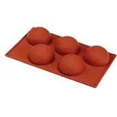 Elastotech Silikoninen kuppikakkumuotti D8 cm, 5 kuppikakkua