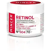 Mincer Pharma Retinol, Ryppyjä ehkäisevä kasvovoide 70+ 504 50 ml