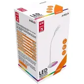 Avide LED Ladattava pöytävalaisin 4W RGB valkoinen