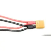 Hobby Hall XT60-pistokeliitinkaapelisovitin rinnakkaisakkuliittimeen 14Awg-kaapeli Rc Lipolle (2 naaras-1 naaras)