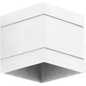 LAMPEX Seinävalaisin Quado DELUXE A White