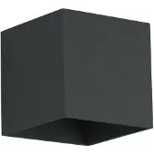 LAMPEX Seinävalaisin Quado A Black