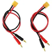 Hobby Hall 2 kpl. XT60 latauskaapeli 4mm