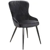 Signal Meble Look, ruskean värinen 4 tuolin setti