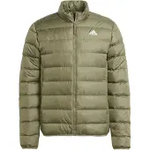 Adidas Urheilutakki 'Essentials' beigenharmaa / valkoinen