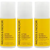 Moss & Noor After Workout Deodorant Mixed 3-pack