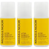 Moss & Noor After Workout Deodorant Clean Eucalyptus 3-pack