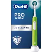 Oral-B Pro Junior Green Electric Toothbrush For Ages 6+