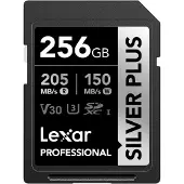Lexar Professional SILVER PLUS 256GB SDXC V30 U3 -muistikortti