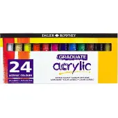 Daler Rowney Graduate Set of Acrylic Paints 24 x 22 ml