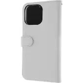 Insmat Flip Case, iPhone 15 Pro Max -lompakkokotelo, Valkoinen