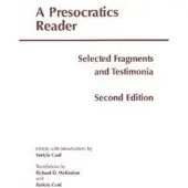 HACKETT PUBLISHING CO, INC Presocratics Reader