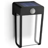 Philips 8720169265509, Seinävalaistus ulkotiloihin, Musta, Muovi, IP44, Patio, Puutarha, III