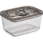 Caso VacuBoxx Eco-Duo S 2 lasista tyhjiöastiaa muovikannella, 0,5 L, 2 kpl.