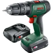 Bosch Iskuporakone 18V, 2x1,5Ah akkua ja laturi, S-Box + tarvikesarja