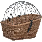 vidaXL Pyörän takakori kannella 55x31x36 cm luonnollinen paju