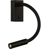 ACB Cio LED seinävalaisin 3W 3000K 34cm musta