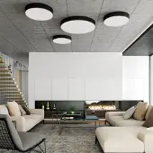 ACB Isia valaisin LED 30W musta ⌀400mm 3000K