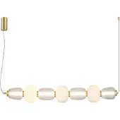Milagro Caro LED riippuvalaisin 42W 3000K 110cm kulta