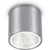 Ideal Lux Gun, alumiininharmaa, IP44, GU10 himmennettävä, Alumiini/harmaa/sinkki, Kylpyhuone, Alumiini