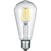 TRIO LED-hehkulamppu 6W lämmin valkoinen