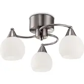 Sessak KATTOVALAISIN SESSAK IRIS 3-OSAINEN METALLISATIINI HALKAISIJA 42CM 3X40W