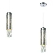 Valotorni Moonlight riippuvalaisin E14 10cm kromi