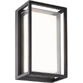 MANTRA Chamonix LED seinävalaisin 9W 3000K IP65 24cm grafiitinharmaa