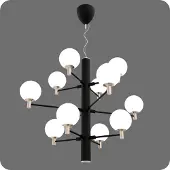 Grönlund Jubileum riippuvalaisin 12xG9 70cm musta