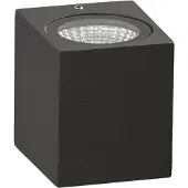 ACB Okra LED seinävalaisin IP54 6W 3000K 8cm antrasiitti