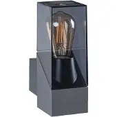 Kanlux S.A. Laven seinävalaisin E27 27,6cm IP44 antrasiitti