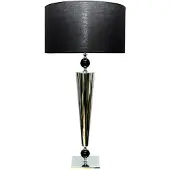 Grönlund Torch pöytävalaisin 83cm E27 kromi/musta