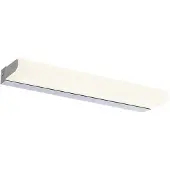ACB Tesla LED seinävalaisin IP44 13.6W 3000K 35cm kromi/opaali