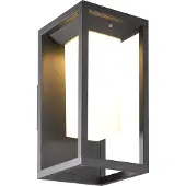 MANTRA Meribel LED seinävalaisin 2,2W 3000K 29cm IP54 grafiitinharmaa